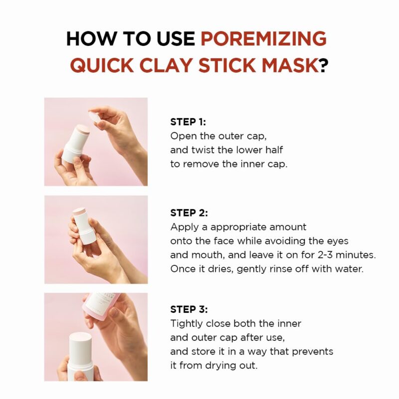 Madagascar Centella Poremizing Quick Clay Stick Mask 27g - Image 9